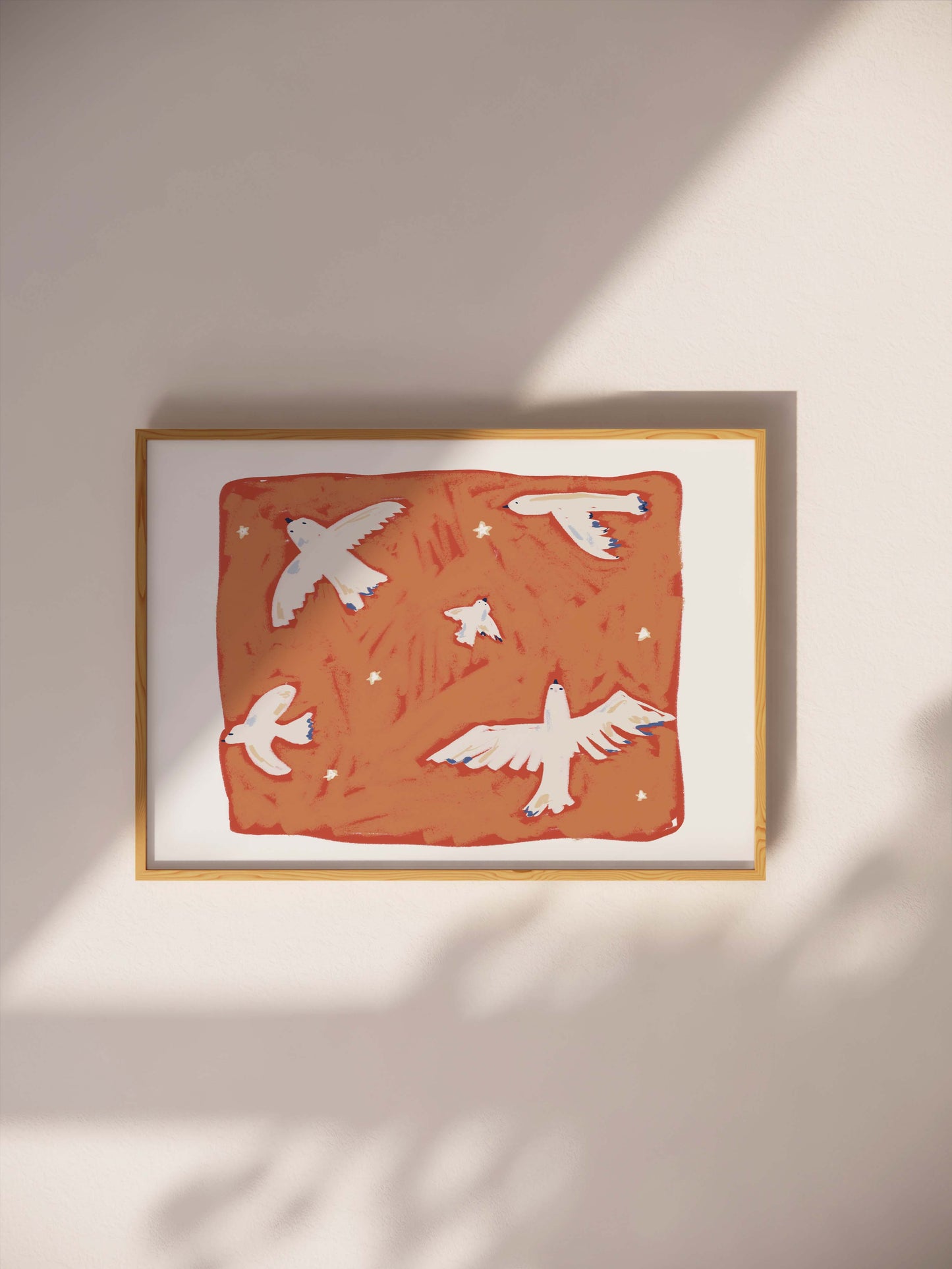 Birdies Flying High Print DIGITAL DOWNLOAD