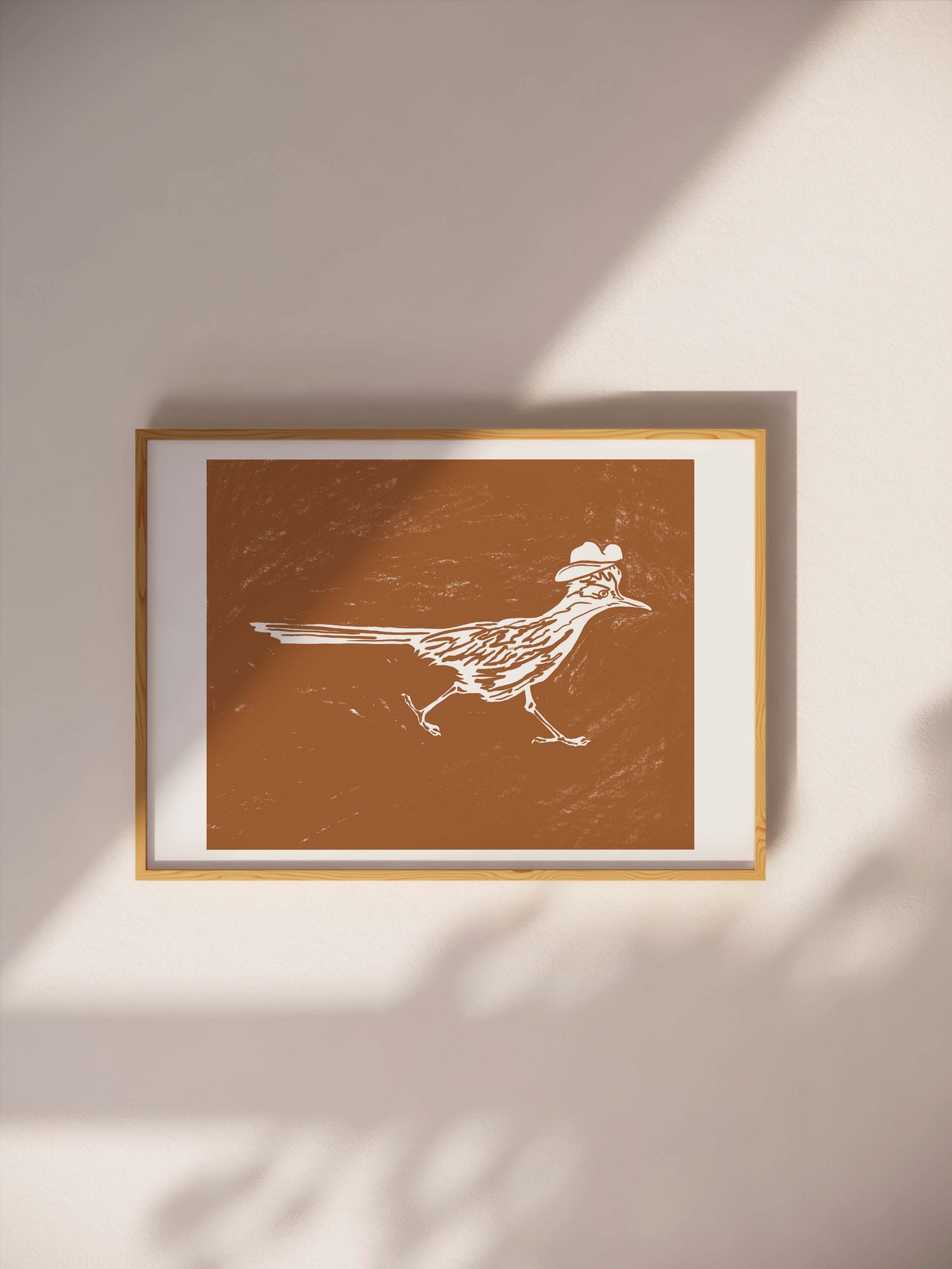 Cowboy Road Runner Print DIGITAL DOWNLOAD