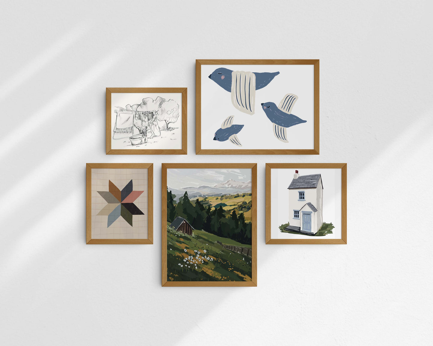 Cottage Core Gallery Wall Digital Download