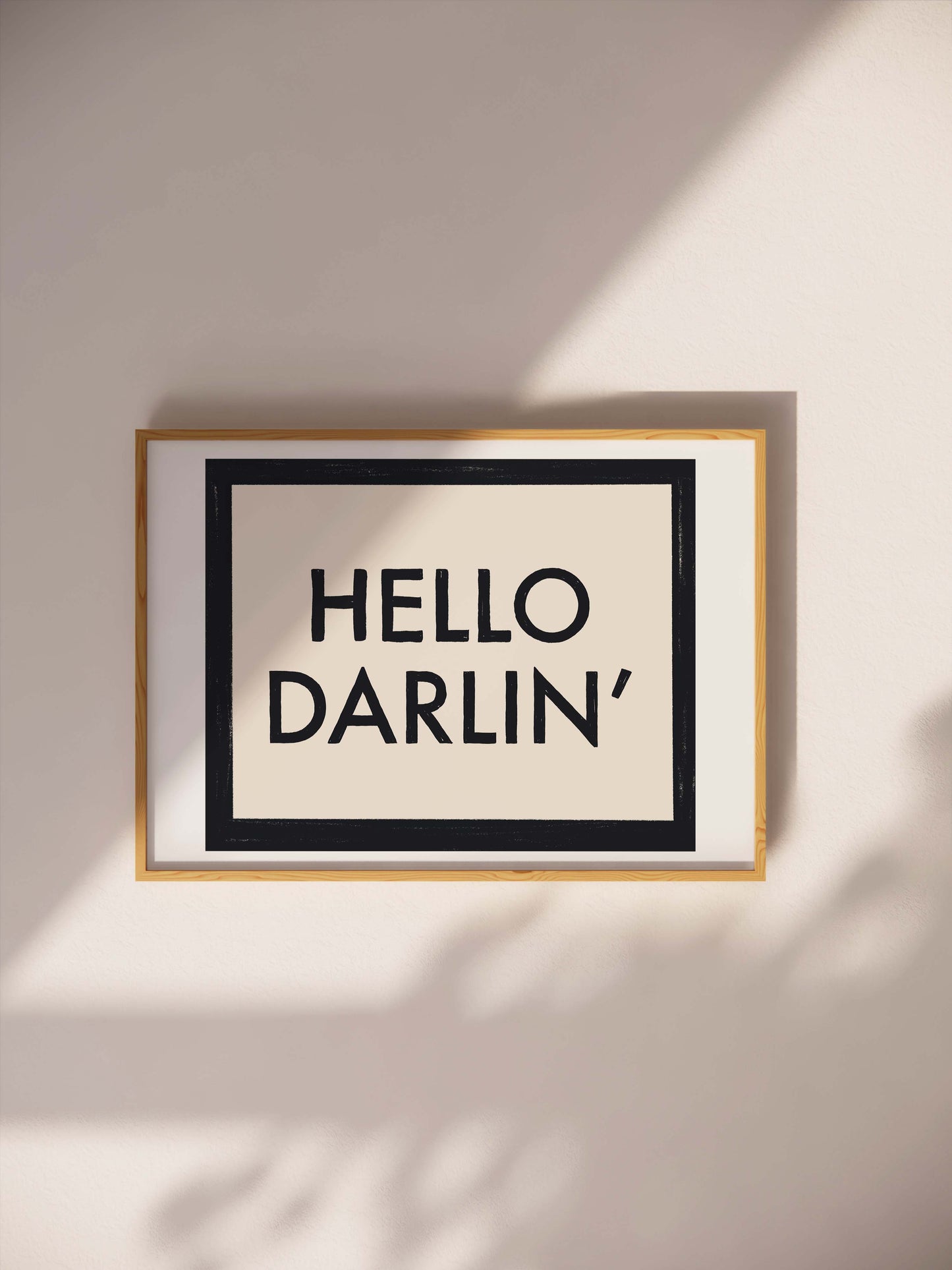 Hello Darlin' Print DIGITAL DOWNLOAD
